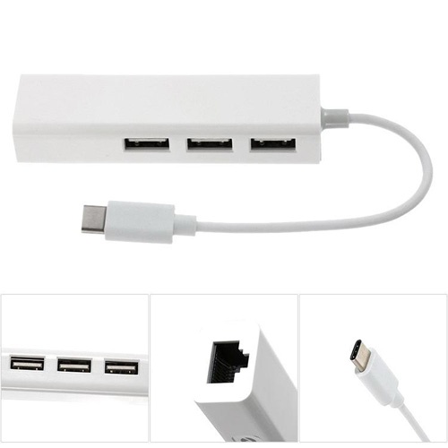 Basics USB 3.1 Type-C to 4 Port USB Hub