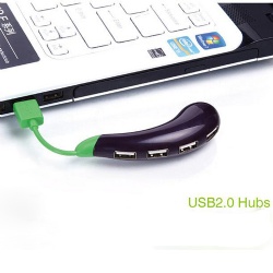 Basics 4-Port USB 2.0 Ultra-Mini Hub